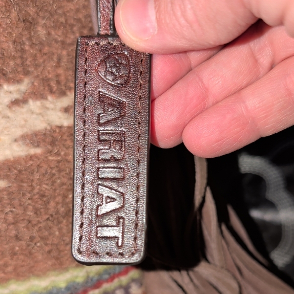 Ariat Brown and Multicolor Fringe Bag And Wallet Set - Picture 6 of 15